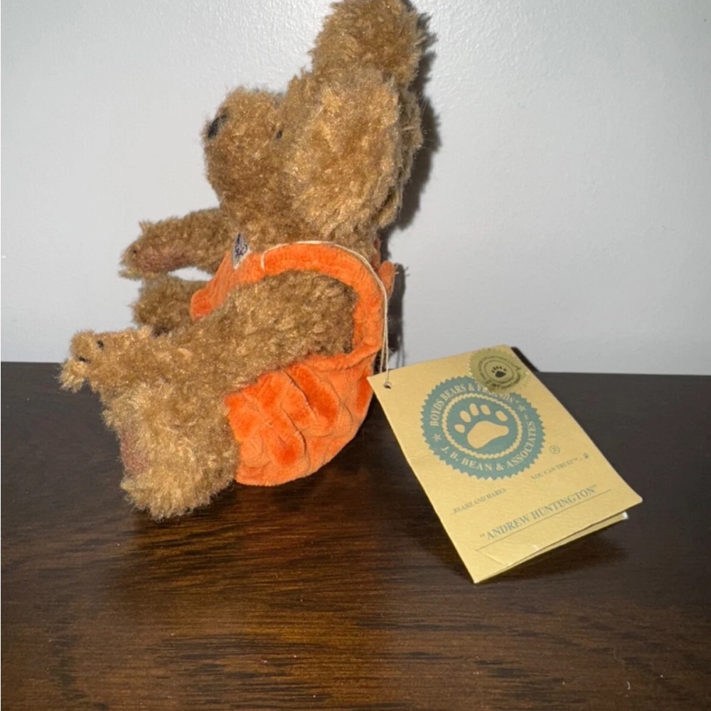 Boyd’s Bear Andrew Huntington 20th Anniversary 6” Archive JB Bean Orange 918053 - Picture 3 of 7